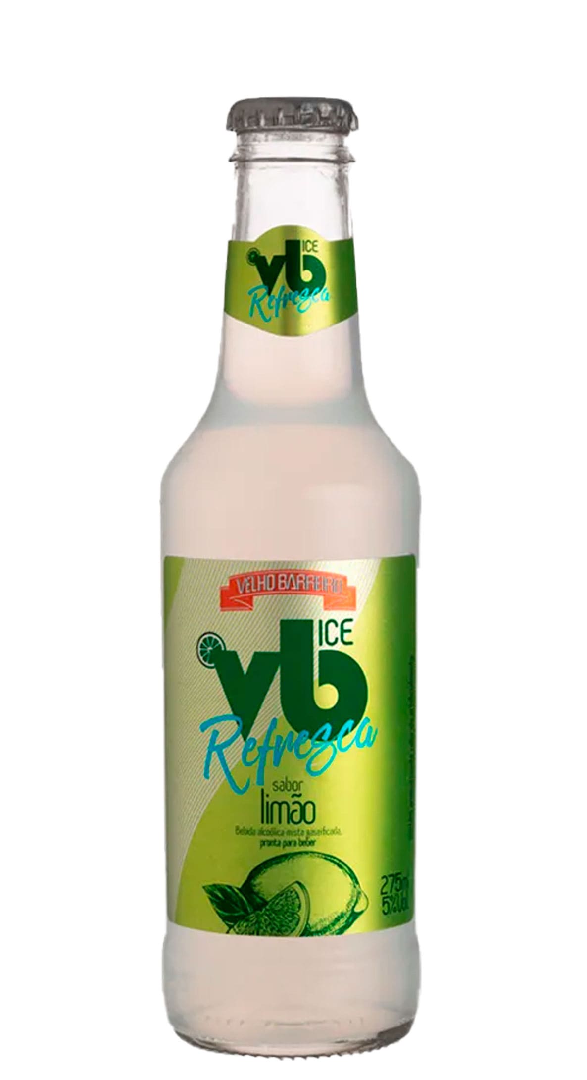 Ice Velho Barreiro Refresca Limão Long Neck 275ml Imigrantes Bebidas