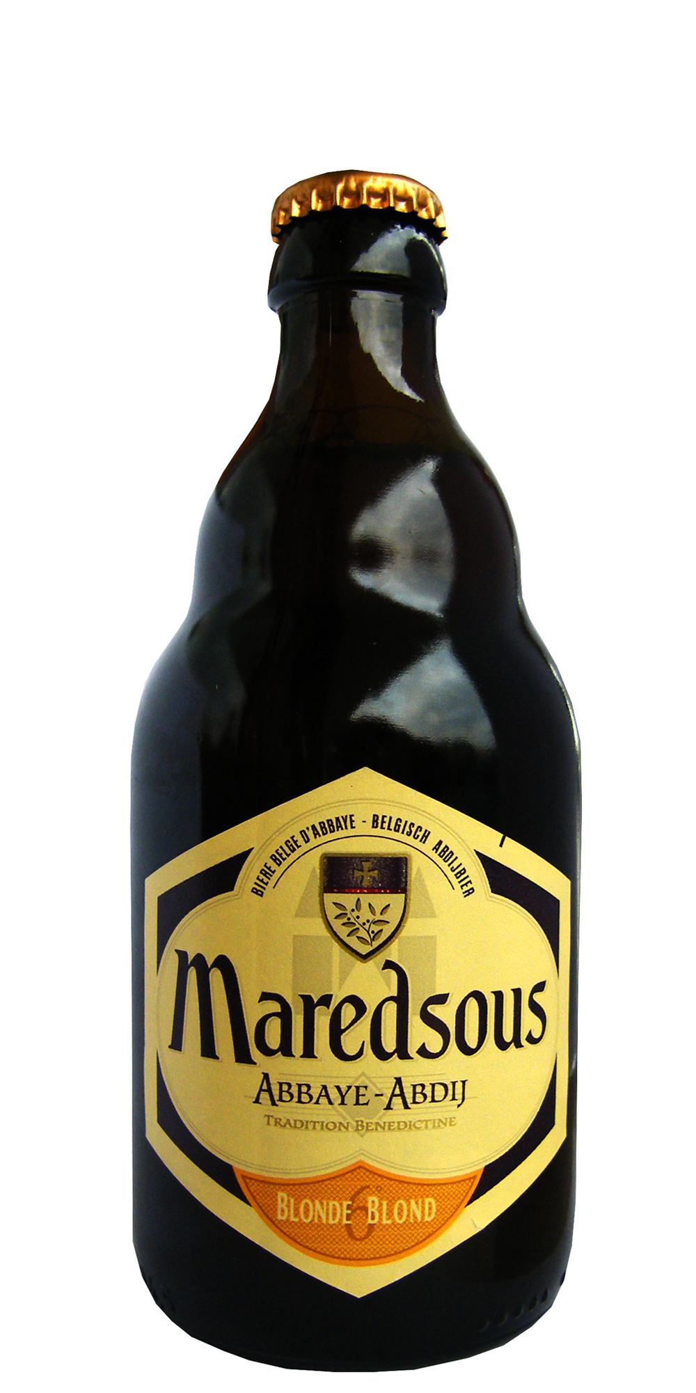 Cerveja Maredsous Blonde 6 Blond Clara Long Neck 330 Ml Imigrantes