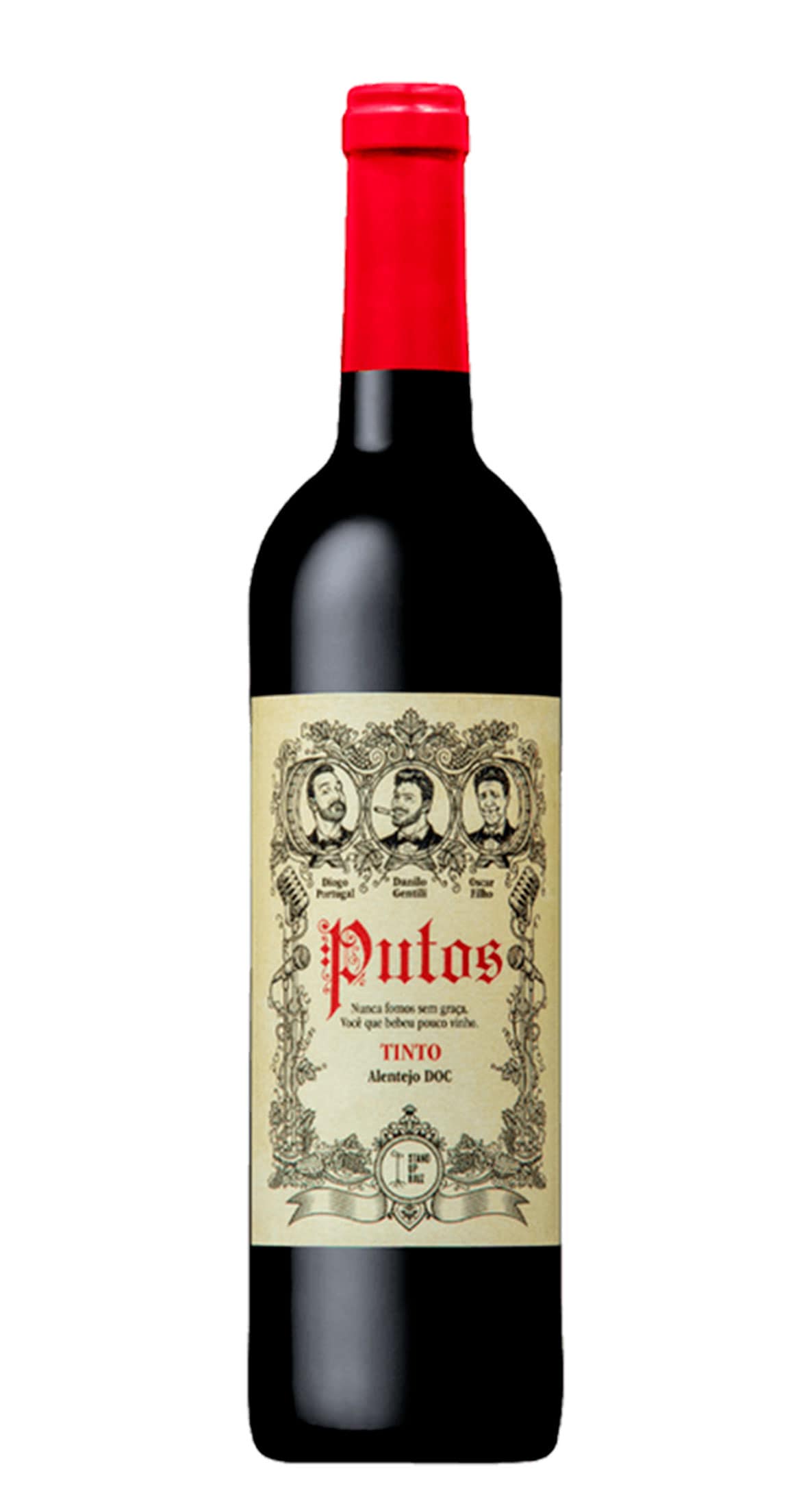 Vinho Putos Tinto Alentejo D O C 750ml Imigrantes Bebidas