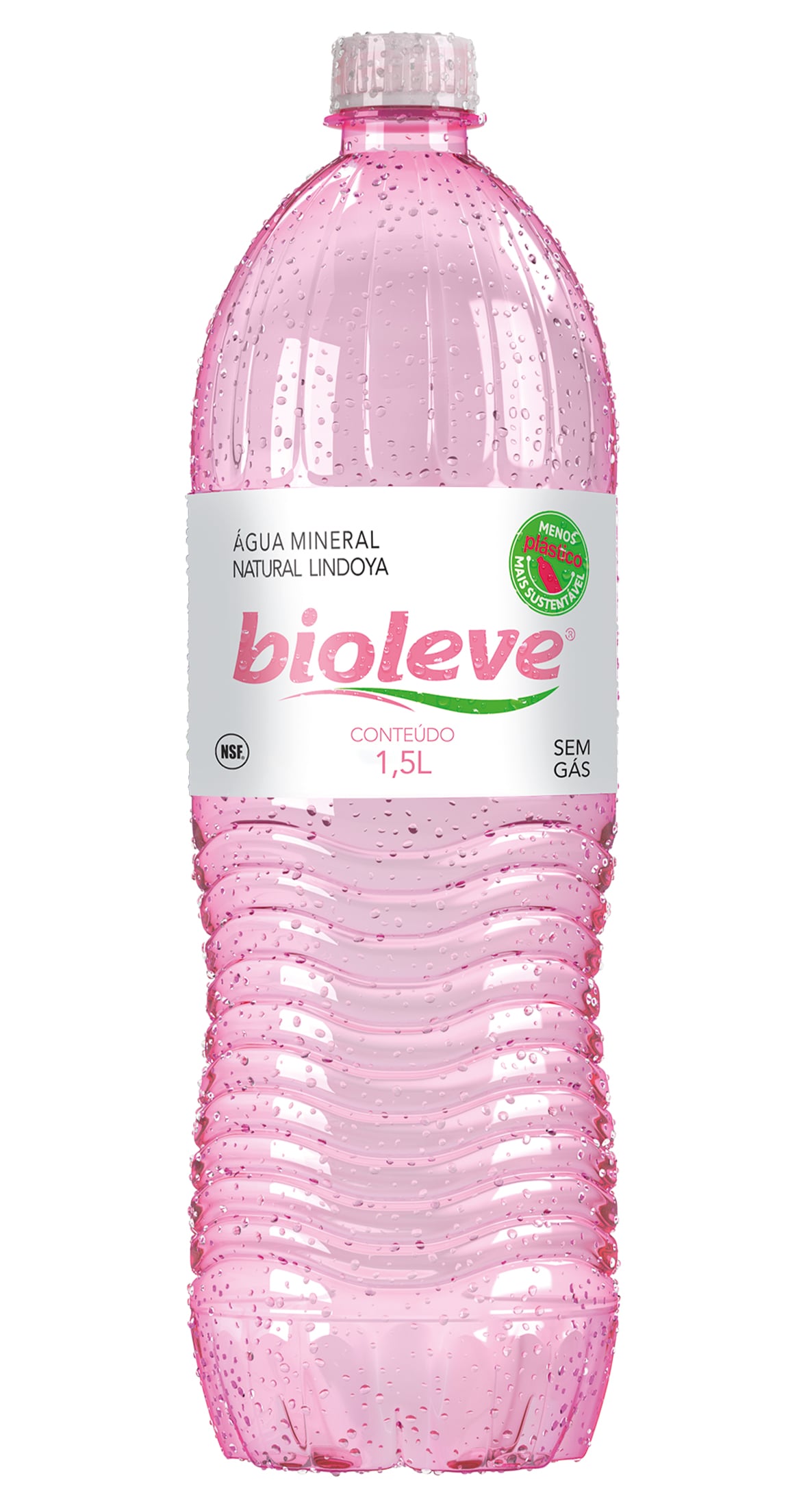 Água Mineral Bioleve Rosa Sem Gás 1 5L Imigrantes Bebidas