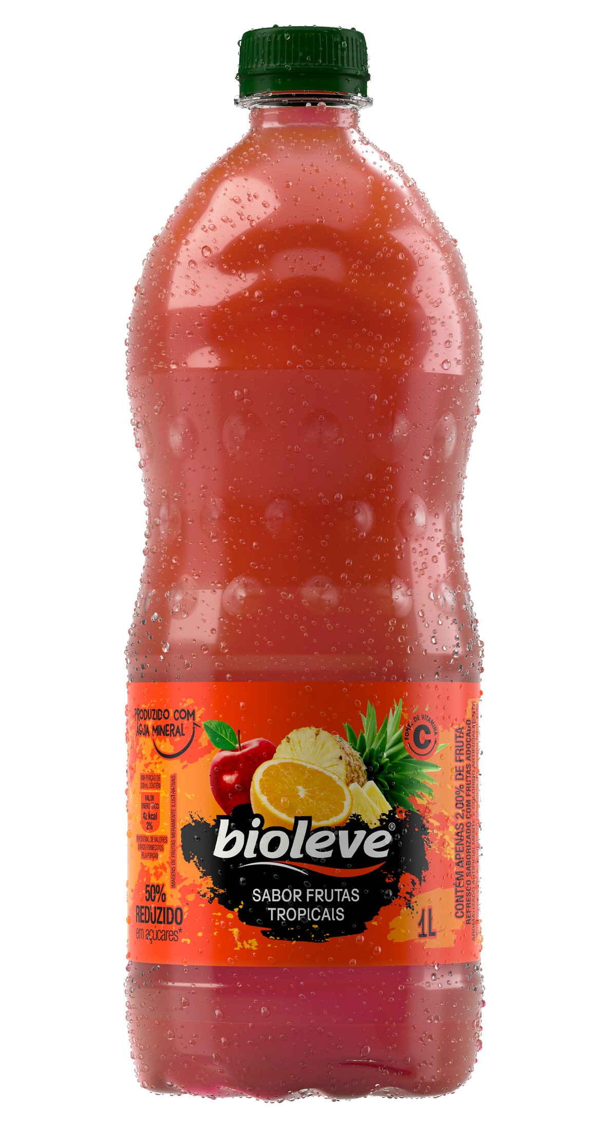 Suco Bioleve Sabor Frutas Tropicais 1L Imigrantes Bebidas