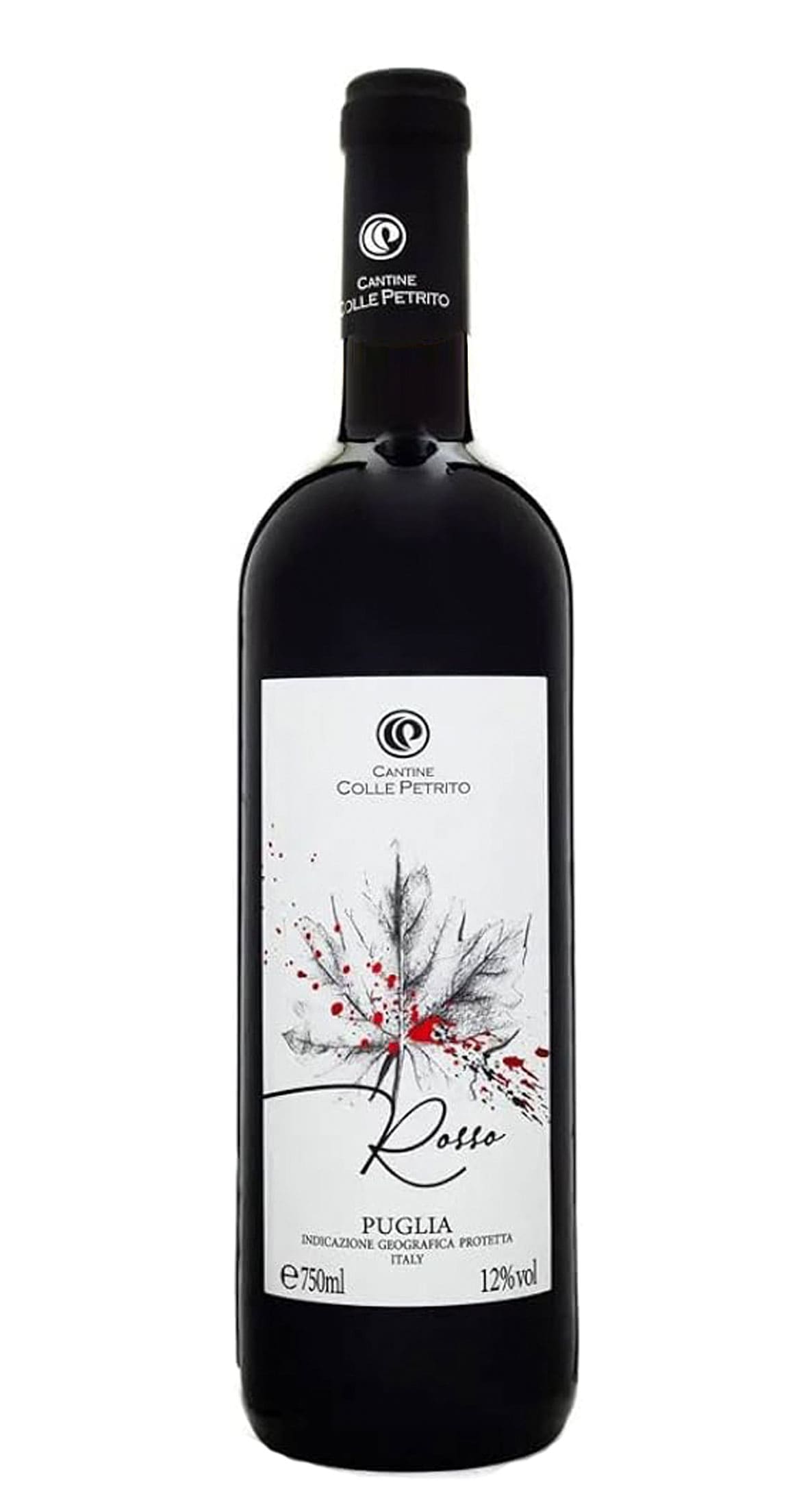 Vinho Colle Petrito Rosso - Puglia IGP 750ml - Espaço Prime Bebidas