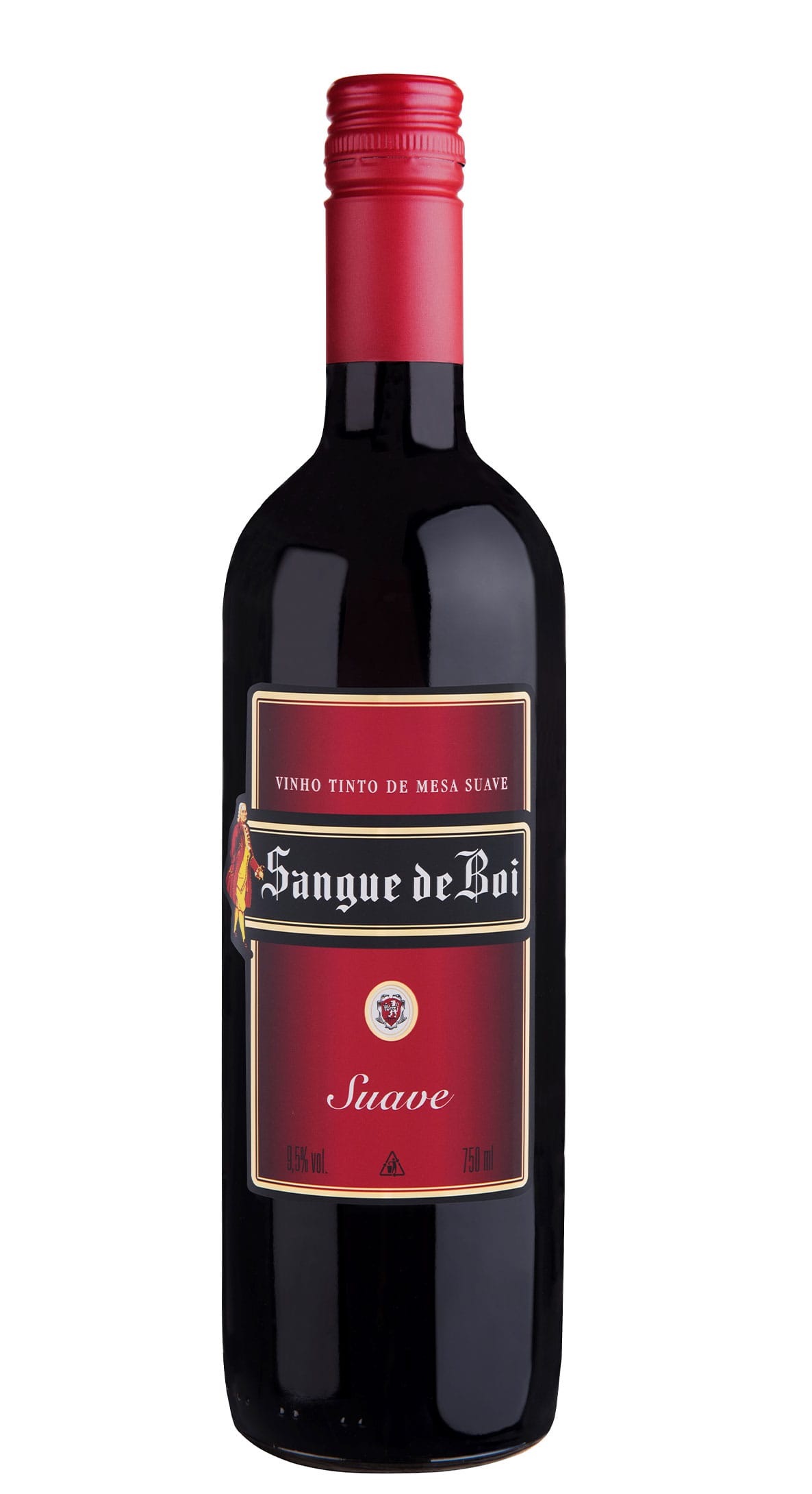 Vinho Sangue de Boi Tinto Suave 750ml