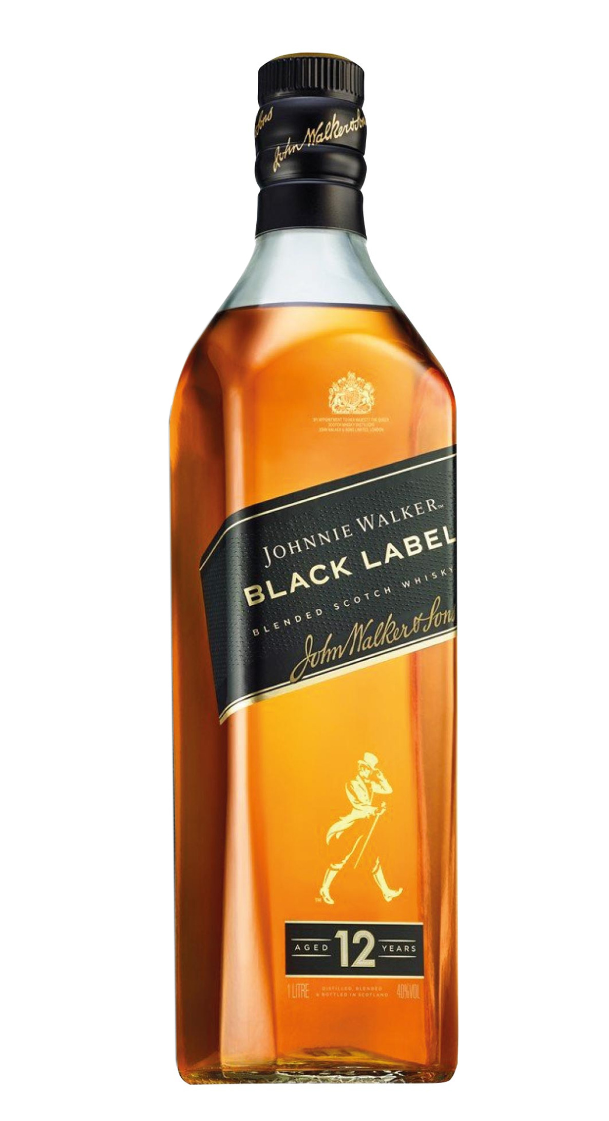 Whisky Johnnie Walker Black Label Anos L Imigrantes Bebidas