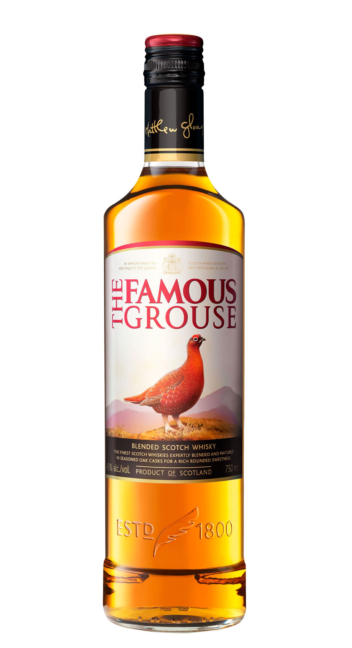 Whisky The Famous Grouse Finest 750ml Imigrantes Bebidas