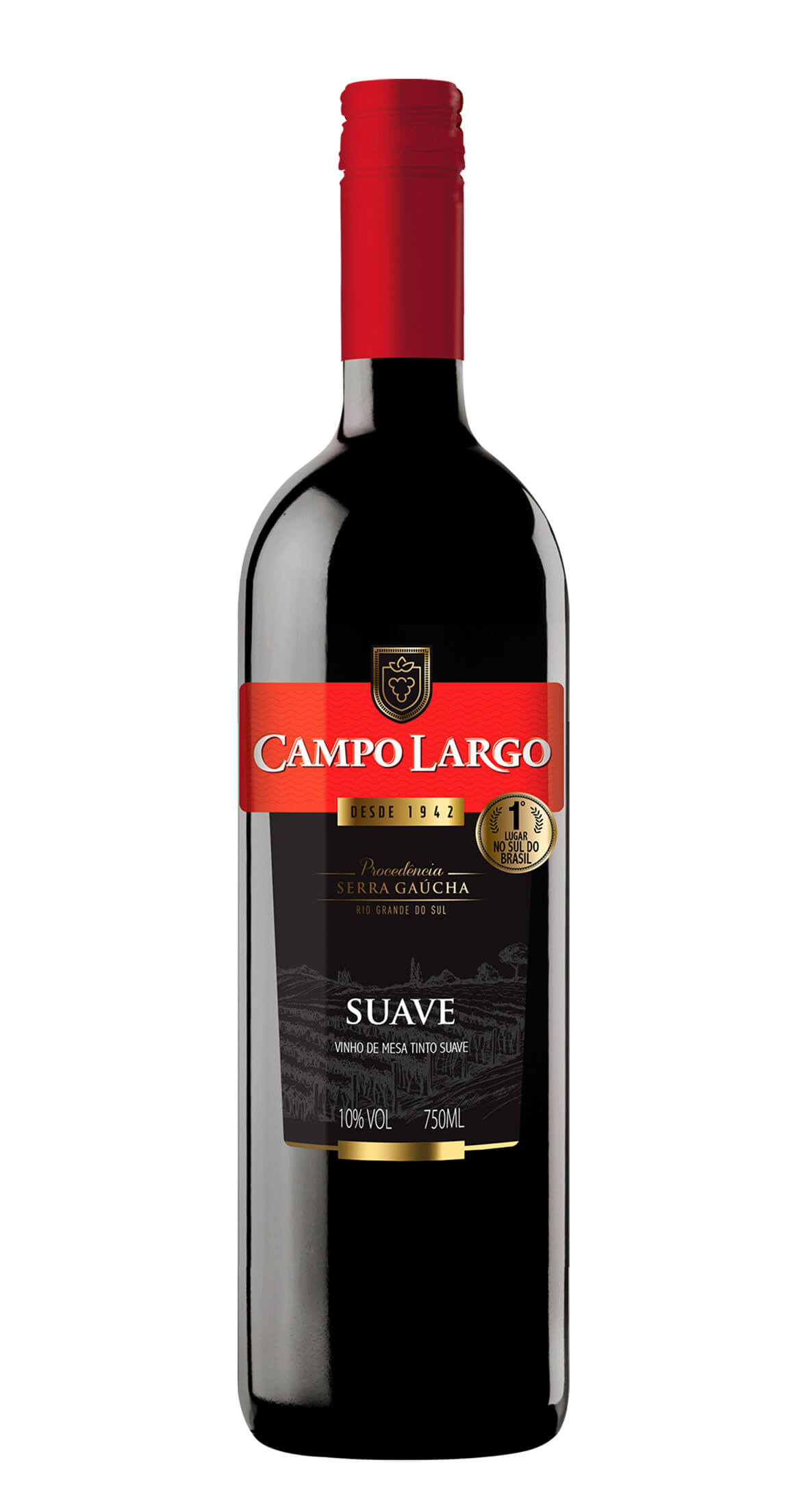 Vinho Campo Largo Tinto Suave 750ml - Imigrantes Bebidas