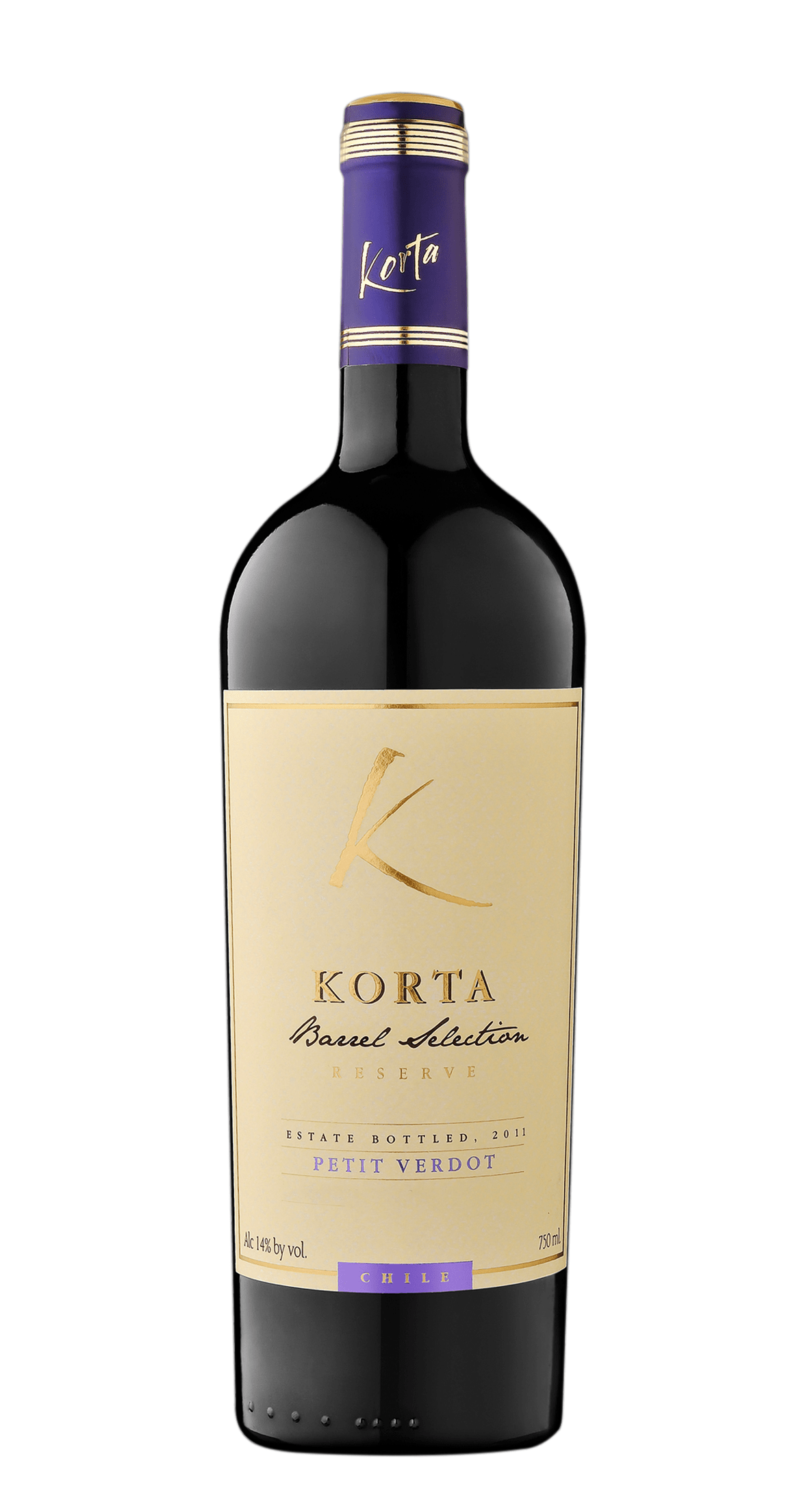 Vinho Korta Gran Reserva Petit Verdot 750ml