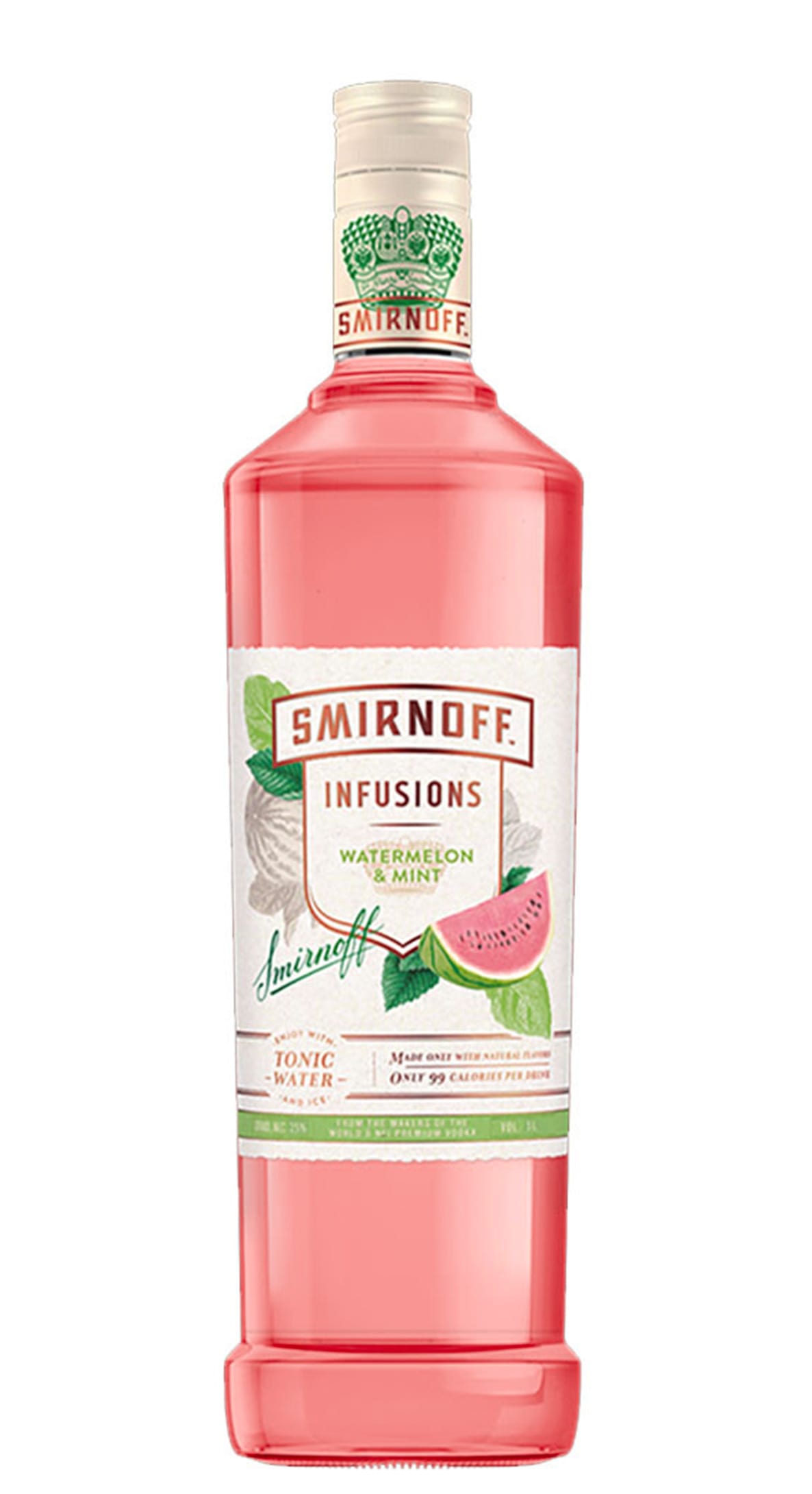 Vodka Smirnoff Infusions Watermelon & Mint 998ml | Imigrantes Bebidas