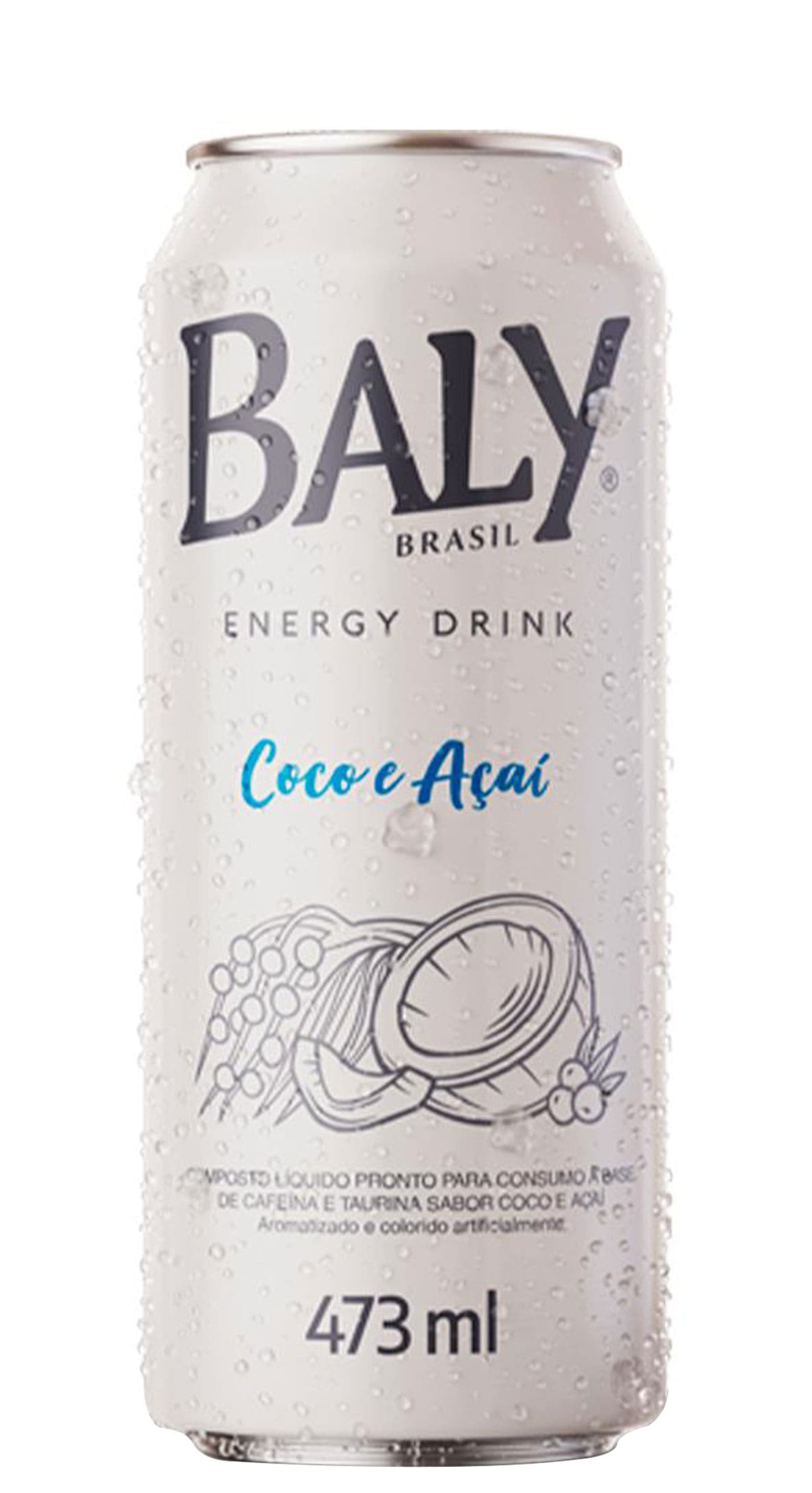 Energético Baly Coco E Açaí Lata 473ml Imigrantes Bebidas