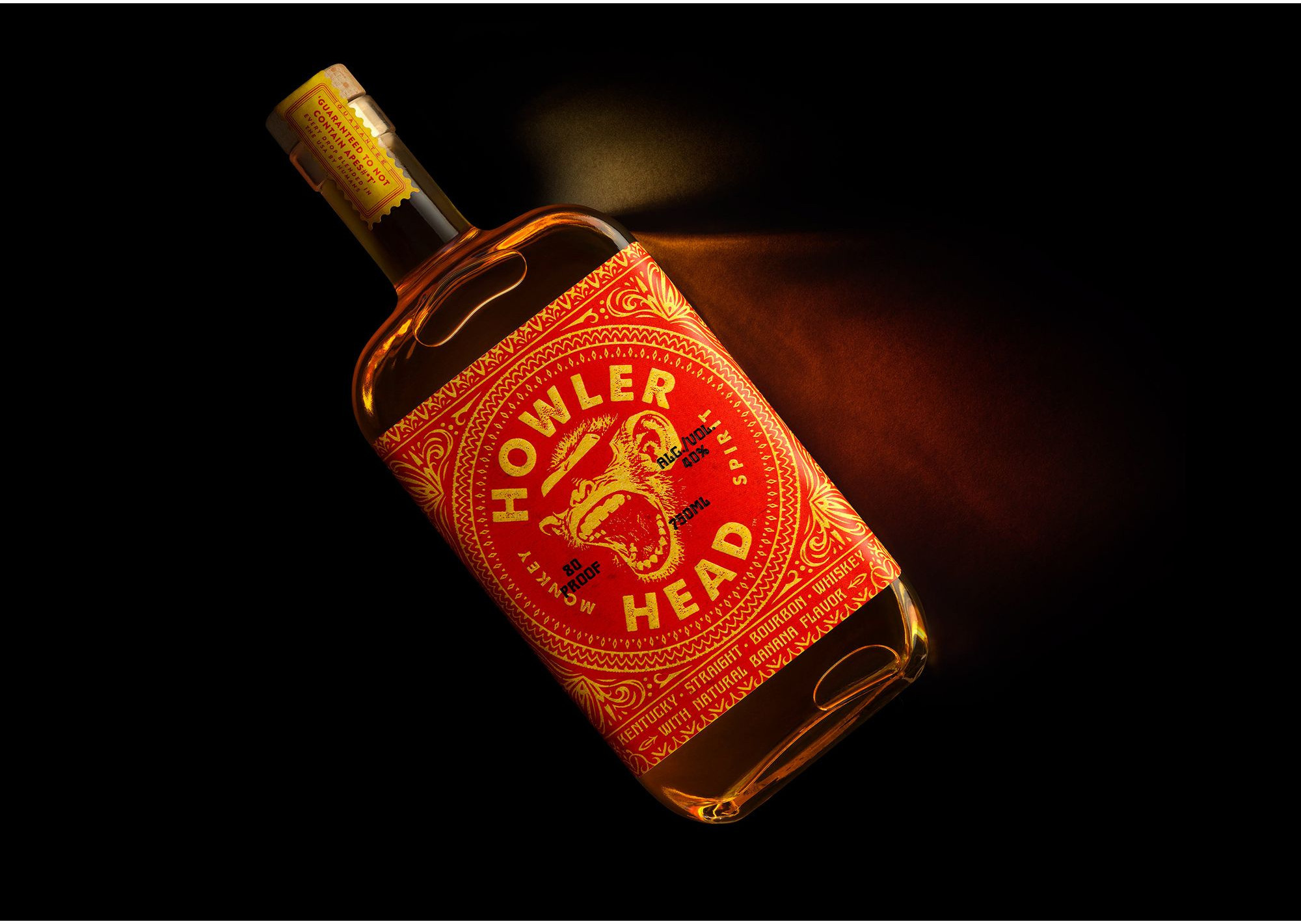 Whiskey Howler Head Bourbon Banana 750ml Imigrantes Bebidas