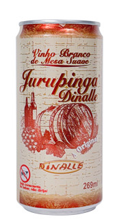 Vinho Branco Jurupinga Dinalle Lata 269ml