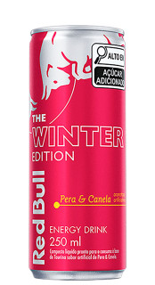 Red Bull Energy Drink Pera e Canela Edition Lata 250ml