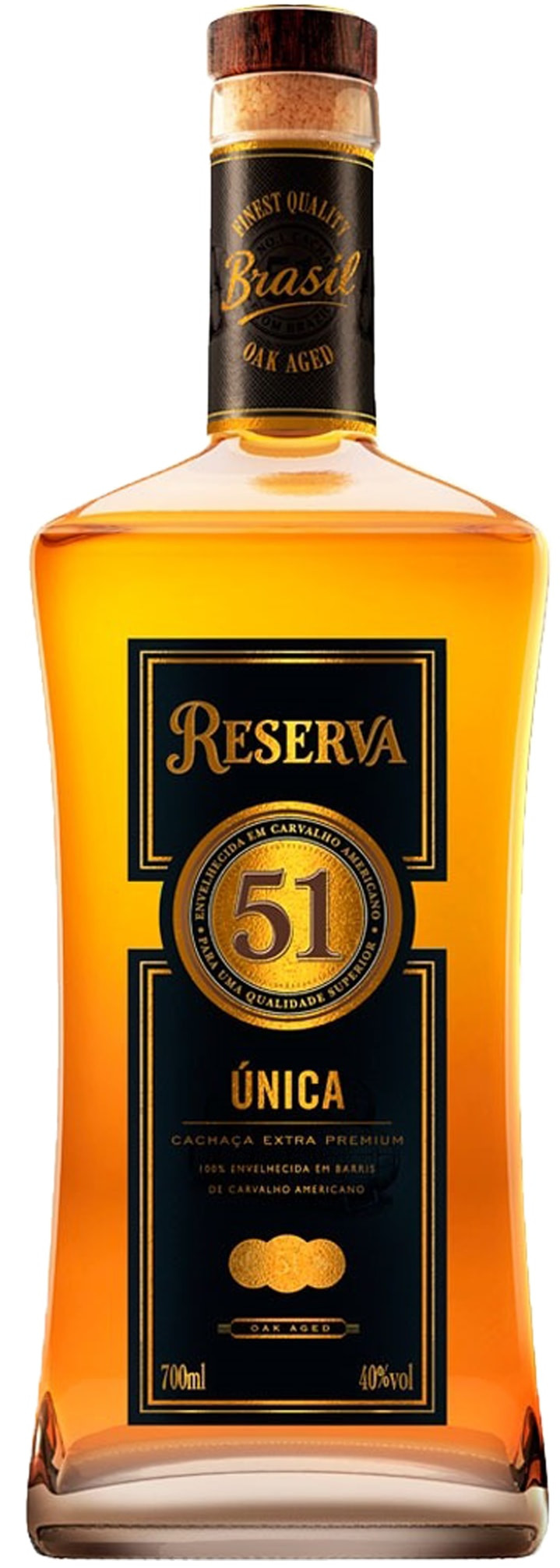 Cachaça Reserva 51 Extra | 700 Premium Bebidas ml Imigrantes