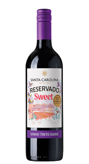 Vinho Santa Carolina Reservado Sweet Tinto Suave 750ml