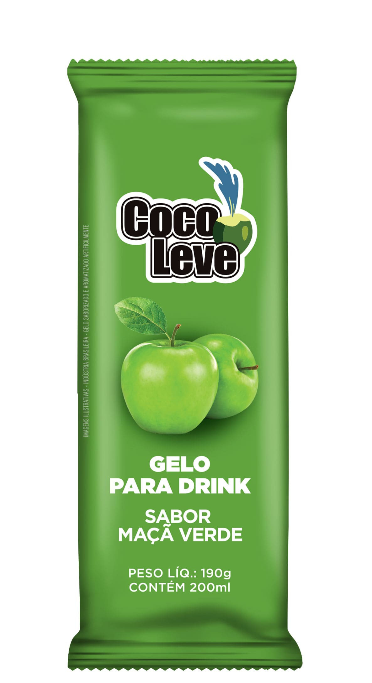 Zé Delivery - Gelo Coco Leve - Sabor Coco 190g