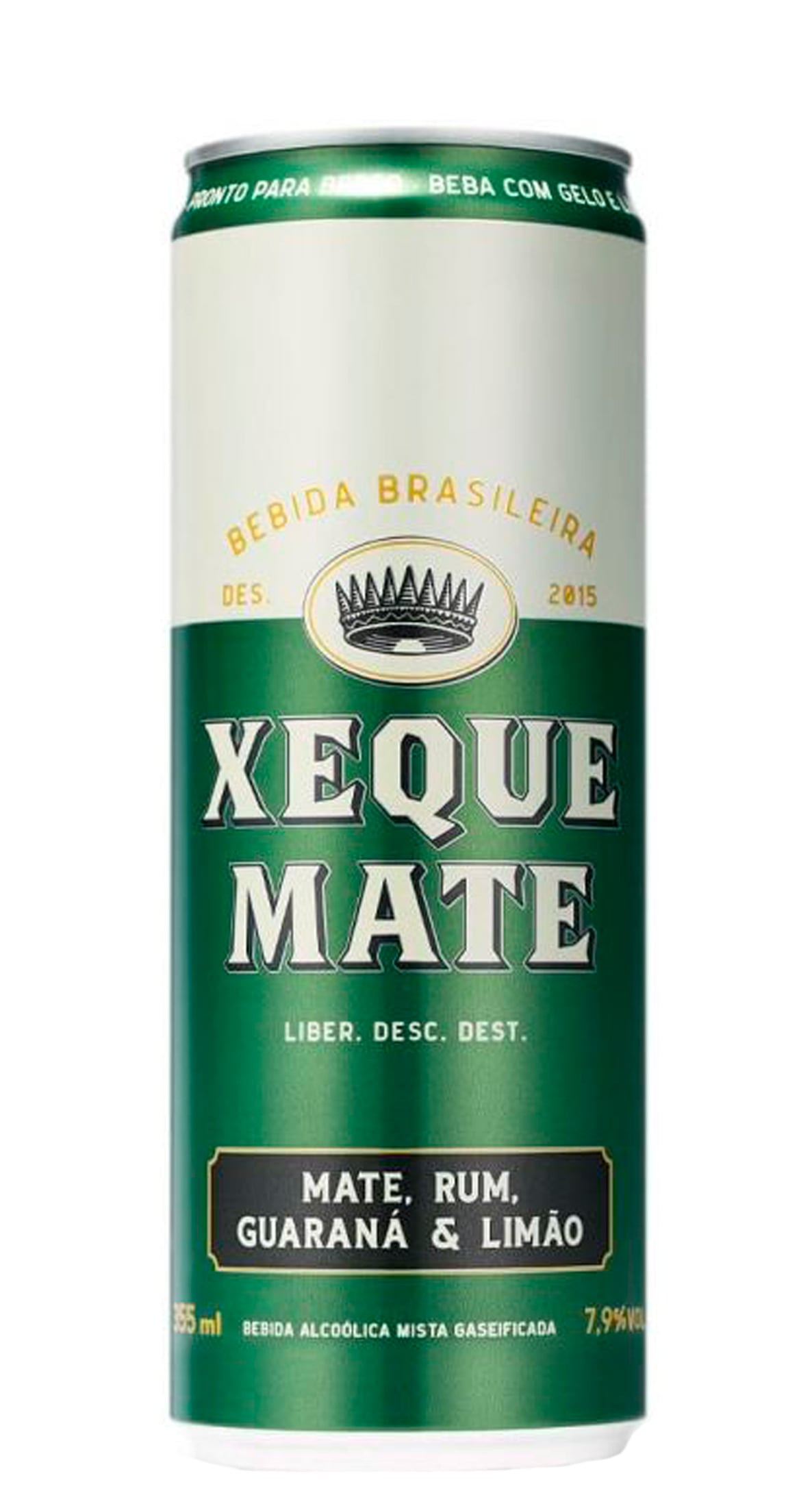 XEQUE MATE 310ml - Bartender - Drinks Especial - Limão Distribuidora